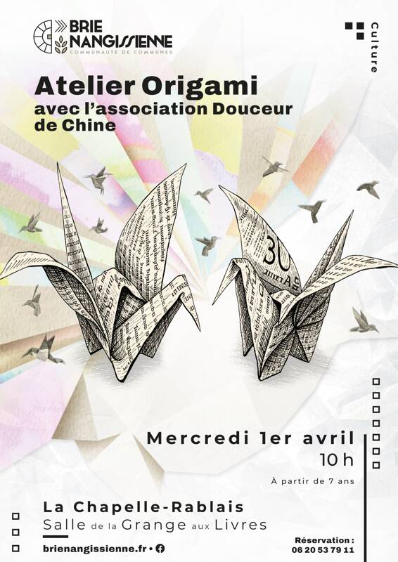 Atelier Origami | Des livres et nous